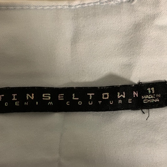 Light blue high wasted shorts - Picture 3 of 4